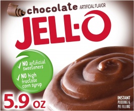 Jell-o Instant Chocolate Pudding 5.9oz 167g (big size)